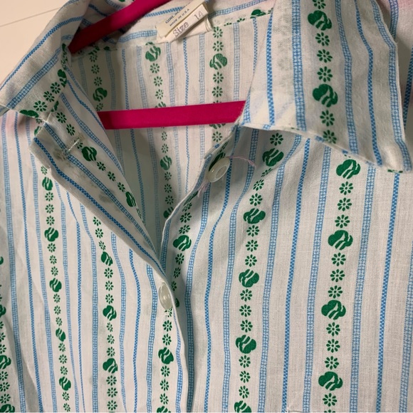 Vintage Girl Scouts Logo Button-Down Long Sleeved Shirt - Picture 2 of 13